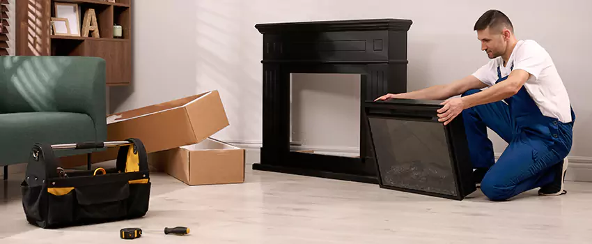 Old Rusted Metal Fireplace Repair And Replacement in Brighton, NY